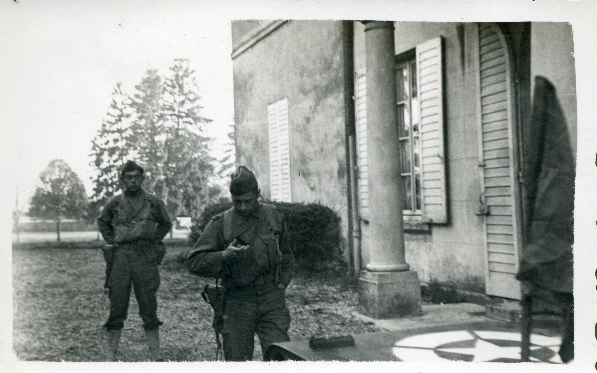 Le château pendant la 2nd Guerre Mondiale